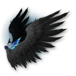 Black Waves Wings (Bound)